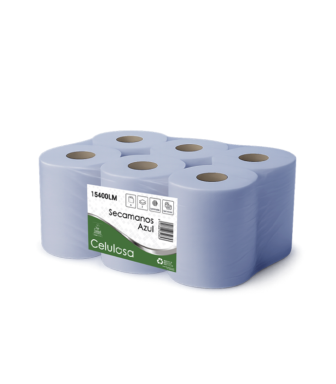 ÉSSUIE-MAINS-ALIMENTAIRE-BLEU-400s-LAMINÉ